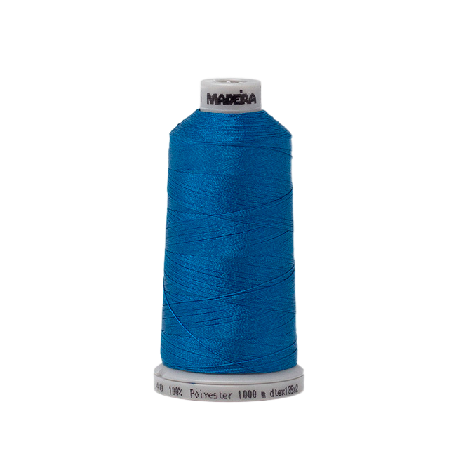 1896 Blue Green PolyNeon 40 Embroidery Thread