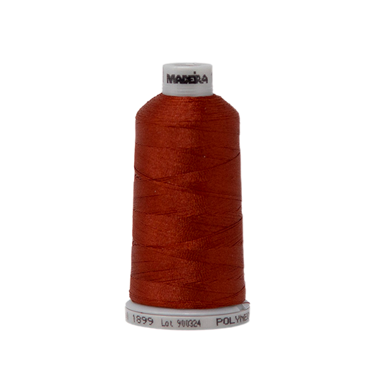 1899 Red Brown PolyNeon 40 Embroidery Thread