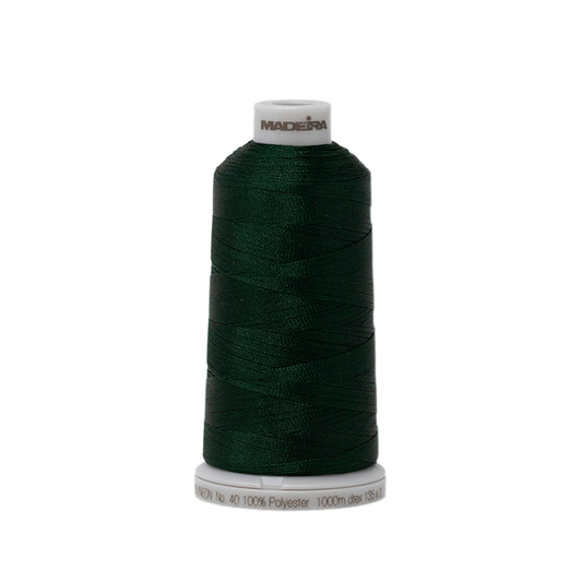 1902 Green PolyNeon 40 Embroidery Thread