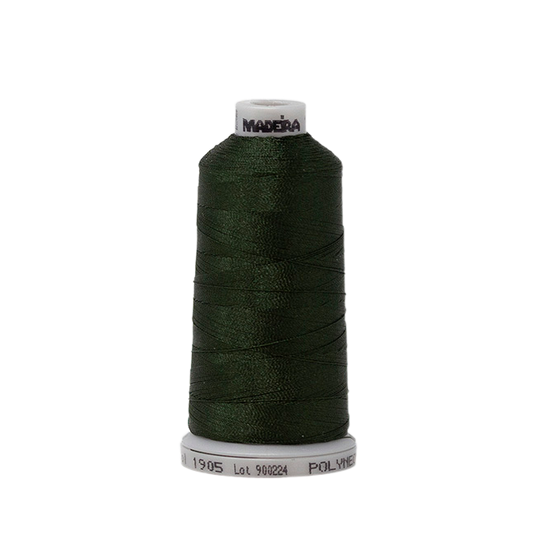1905 Green PolyNeon 40 Embroidery Thread