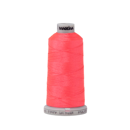 1909 Pink PolyNeon 40 Embroidery Thread