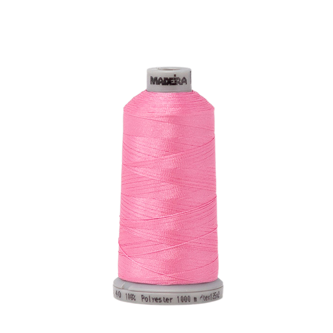 1921 Pink PolyNeon 40 Embroidery Thread
