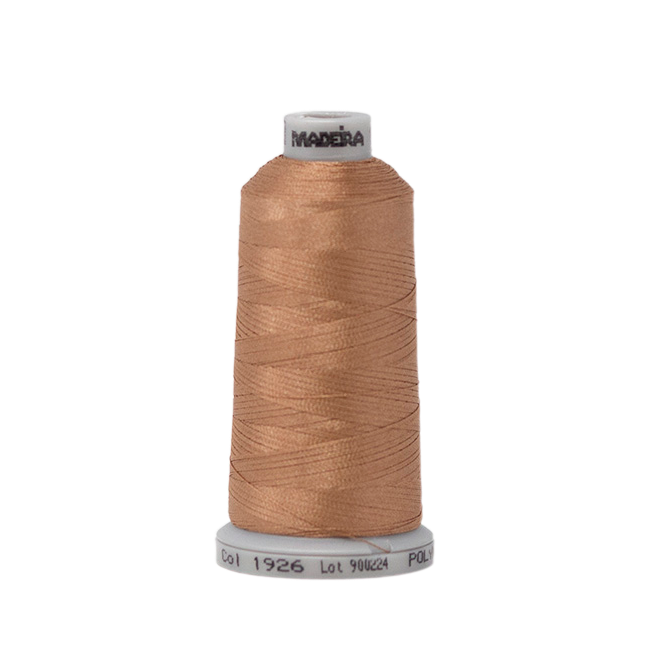 1926 Brown Beige PolyNeon 40 Embroidery Thread