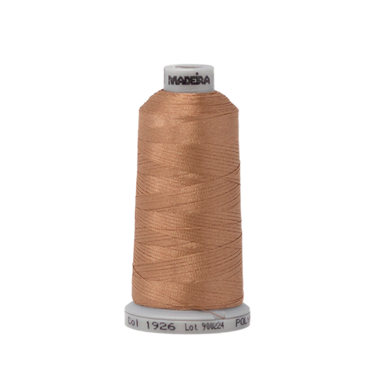 1926 Brown Beige PolyNeon 40 Embroidery Thread