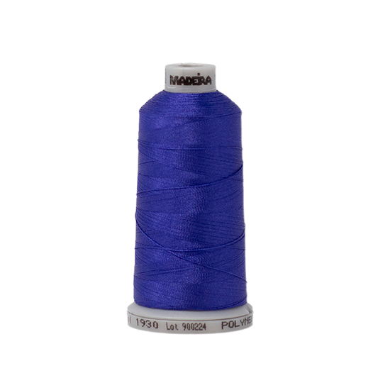 1930 Blue Purple PolyNeon 40 Embroidery Thread