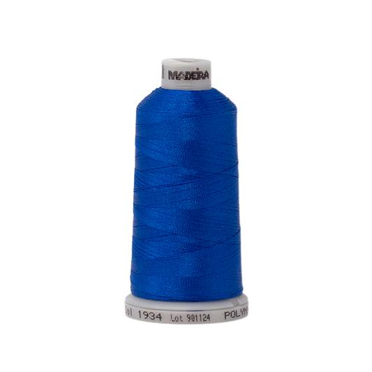 1934 Blue PolyNeon 40 Embroidery Thread