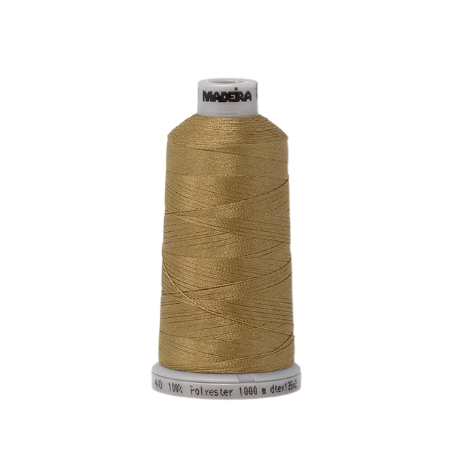 1939 Brown Gold PolyNeon 40 Embroidery Thread