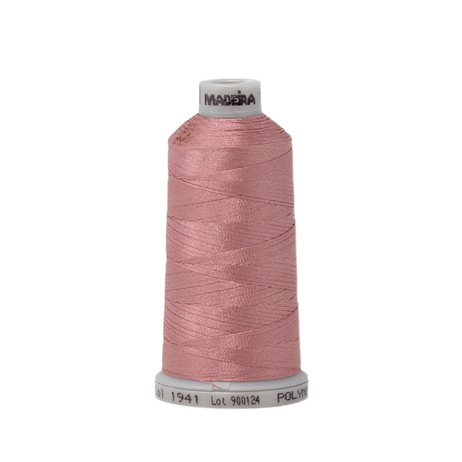 1941 Beige Pink PolyNeon 40 Embroidery Thread