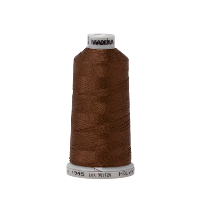 1945 Brown PolyNeon 40 Embroidery Thread