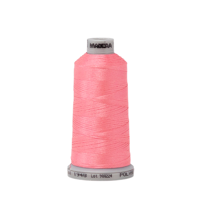 1948 Pink PolyNeon 40 Embroidery Thread
