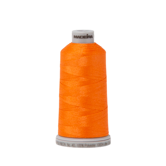 1952 Orange Pink PolyNeon 40 Embroidery Thread