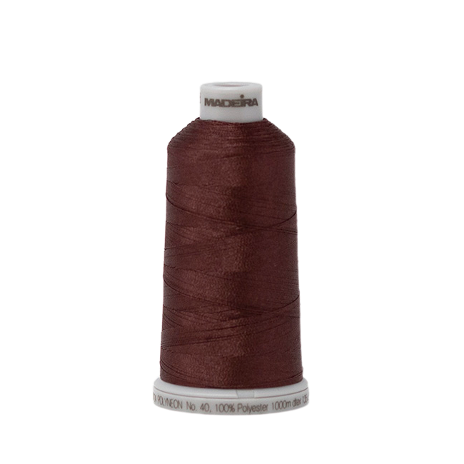 1958 Brown PolyNeon 40 Embroidery Thread