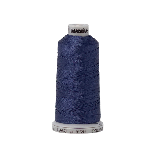 1963 Blue Gray PolyNeon 40 Embroidery Thread