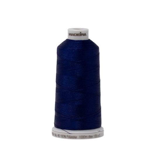 1966 Blue Purple PolyNeon 40 Embroidery Thread