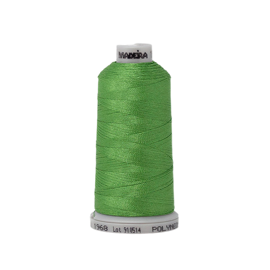 1968 Green PolyNeon 40 Embroidery Thread