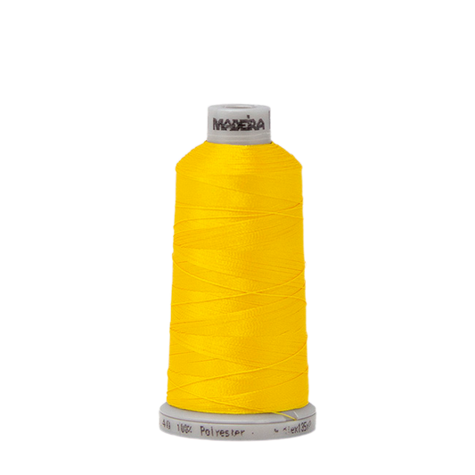 1971 Yellow PolyNeon 40 Embroidery Thread