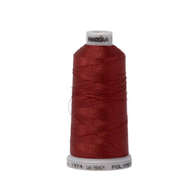1974 Brown PolyNeon 40 Embroidery Thread