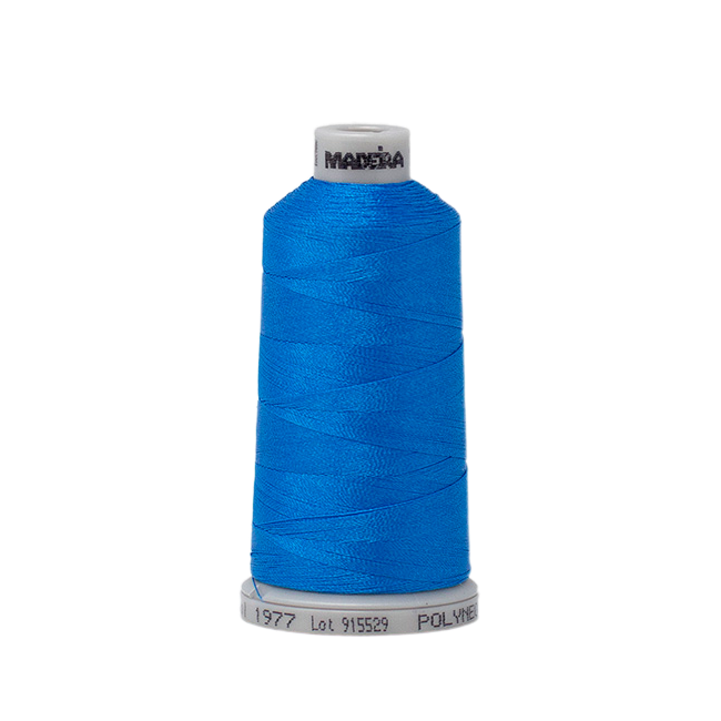 1977 Blue Green PolyNeon 40 Embroidery Thread