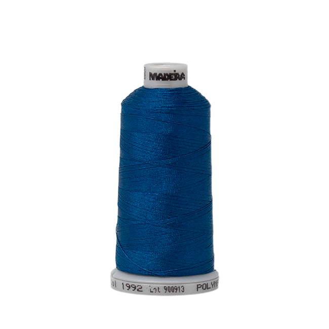 1992 Blue Green PolyNeon 40 Embroidery Thread