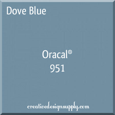 Dove Blue Oracal 951 15"