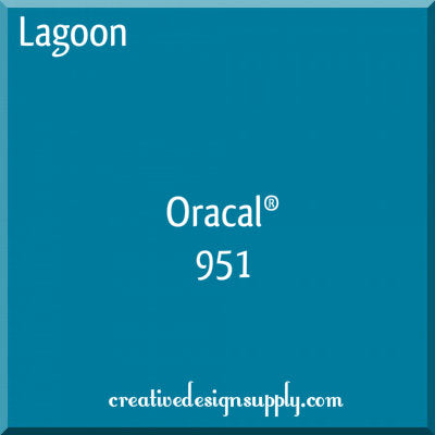 Lagoon Oracal 951 15"