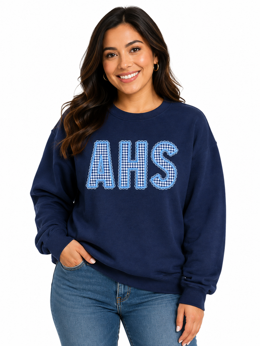 AHS 2 Lace Applique Gildan Crewneck
