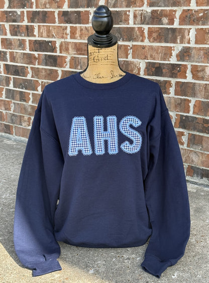 AHS 2 Lace Applique Gildan Sweatshirt