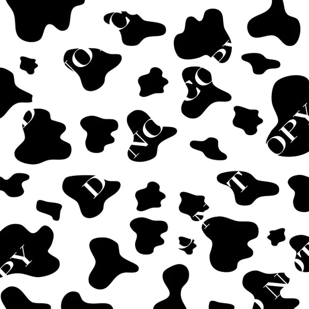 Adhesive Cows, Paws & Birds PPV