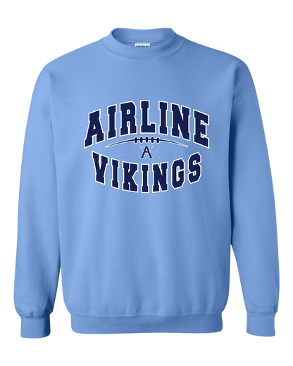 AVB Football Carolina Blue SS Crewneck