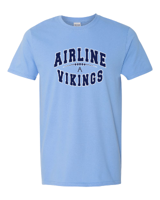 AVB Football Carolina Blue Tee