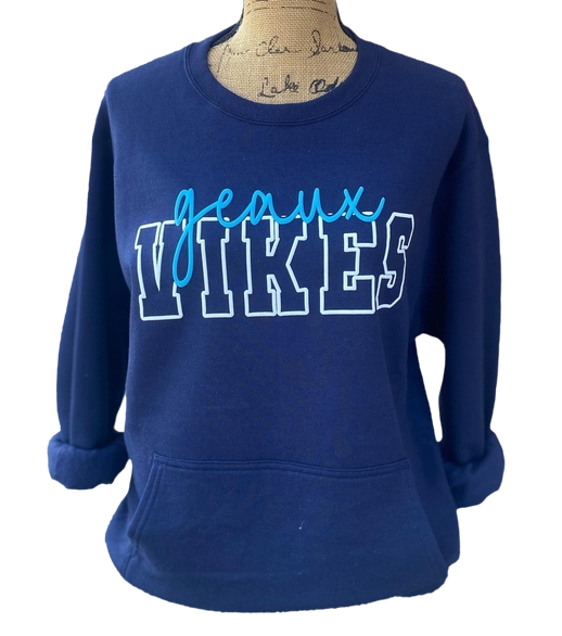AVB Puff True Navy P&C Pocket Sweatshirt