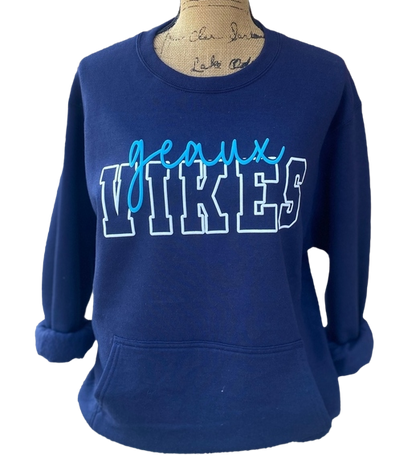 AVB Puff True Navy P&C Pocket Sweatshirt