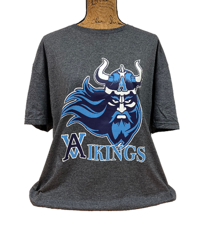 AVB Viking Htr Heather Navy SS Tee