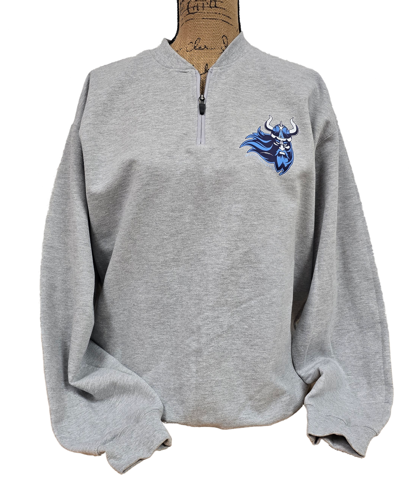 AVB Sport Grey SS Qtr Zip