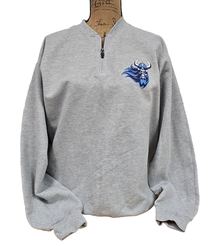 AVB Sport Grey SS Qtr Zip