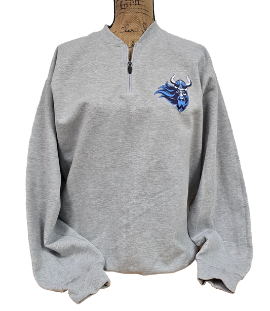 AVB Sport Grey SS Qtr Zip