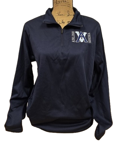 AVB Club Navy Fleece Lined Qtr Zip