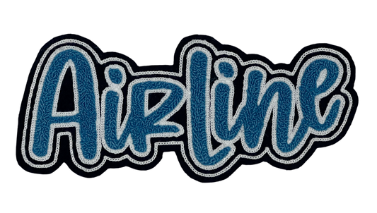 10" Airline 2 Chenille Patch