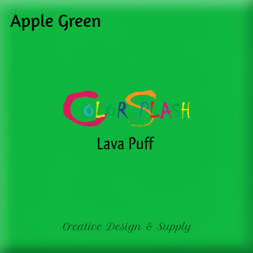 Apple Green CS Lava Puff HTV