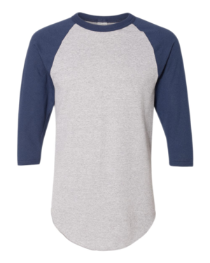 3/4 Sleeve Adult Baseball Tee 4420