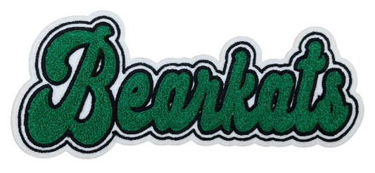 12" Bossier Bearkats Chenille Patch