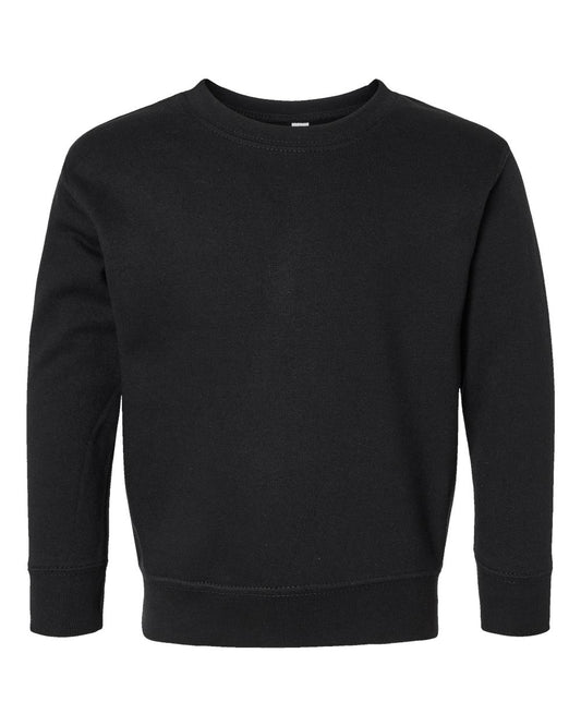 Black RS Toddler Fleece Crewneck 3317