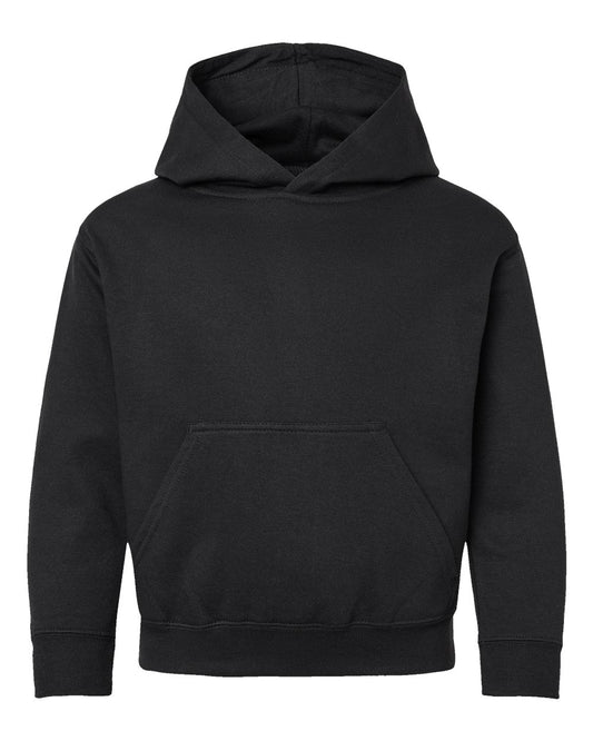Black Toddler Pullover Fleece Hoodie 3326
