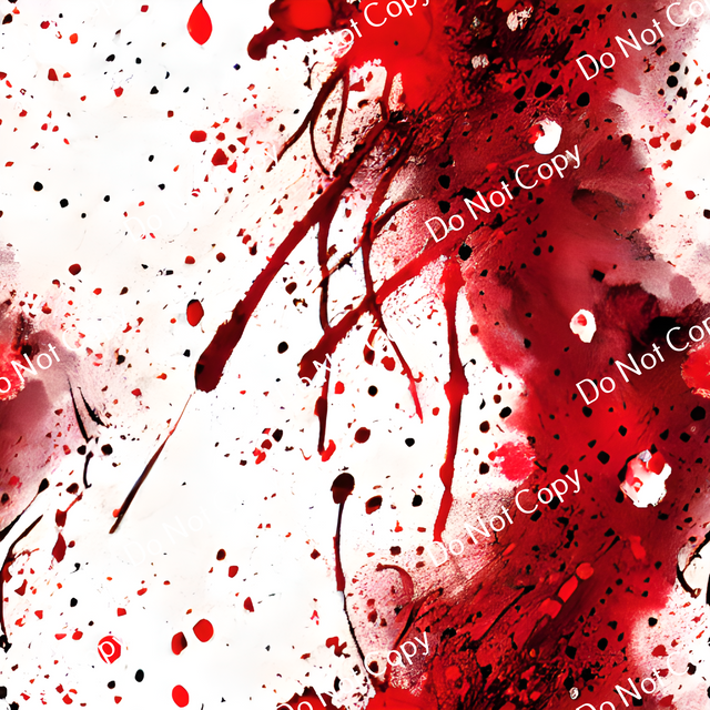 Adhesive Blood Splatter PPV