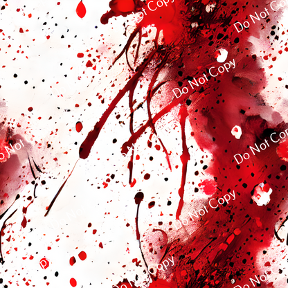 Adhesive Blood Splatter PPV