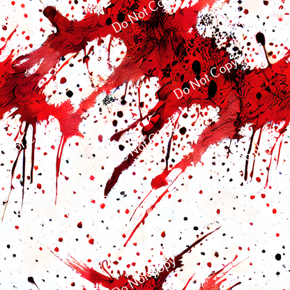 Adhesive Blood Splatter PPV