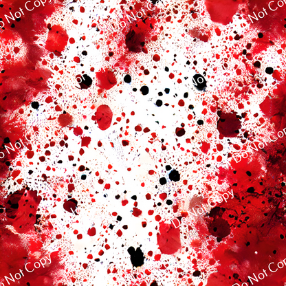 Adhesive Blood Splatter PPV