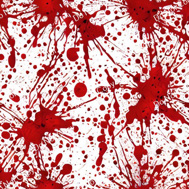 Adhesive Blood Splatter PPV