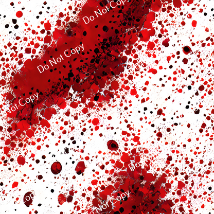 Adhesive Blood Splatter PPV