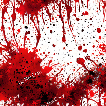 Adhesive Blood Splatter PPV